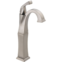  Dryden Vessel Filler Bathroom Faucet - Brilliance Stainless