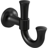  Dorval Robe Hook Bathroom Accessory - Matte Black
