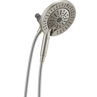  Universal Showering Components Hand Held Shower - Wall Mount Shower Accessory - Spotshield Brushed Nickel