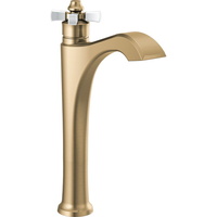  Vessel Filler Bathroom Faucet - Bronze / Porcelain