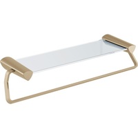  Zura Vanity Shelf Bathroom Accessory - Brilliance Champagne Bronze