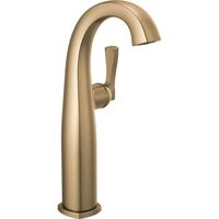  Stryke Vessel Filler Bathroom Faucet - Brilliance Champagne Bronze