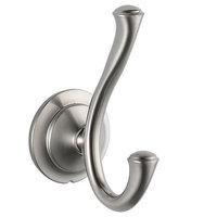  Linden Robe Hook Bathroom Accessory - Brilliance Stainless