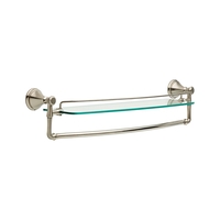  Cassidy Towel Bar Bathroom Accessory - Brilliance Stainless