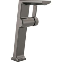  Pivotal Vessel Filler Bathroom Faucet - Black Stainless