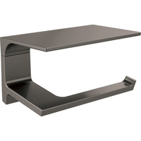  Pivotal Paper Holder Bathroom Accessory - Black Stainless