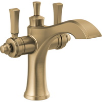  Dorval Single Hole Bathroom Faucet - Brilliance Champagne Bronze