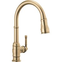  Broderick Pull-Out Spray Kitchen Faucet - Brilliance Champagne Bronze