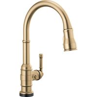  Broderick Pull-Out Spray Kitchen Faucet - Brilliance Champagne Bronze