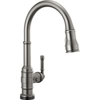  Broderick Pull-Out Spray Kitchen Faucet - Black Stainless