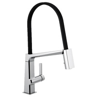  Pivotal Pull-Out Spray Kitchen Faucet - Chrome