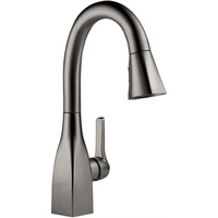  Mateo Single-Hole Bar Faucet - Black Stainless