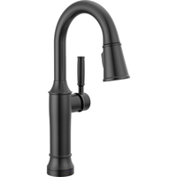  Renaldi Single-Hole Bar Faucet - Matte Black