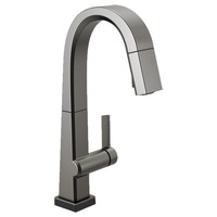  Pivotal Single-Hole Bar Faucet - Black Stainless