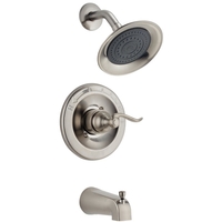  Foundations Windemere One Handle Tub & Shower Faucet - Brilliance Stainless