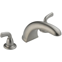  Foundations Core Deck Mount Tub Faucet - Brilliance Stainless