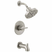  Nicoli Tub & Shower Faucet Trim Trim Kit - Brilliance Stainless