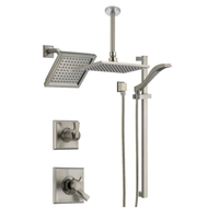  Dryden Shower Tower Custom Shower System - Brilliance Stainless