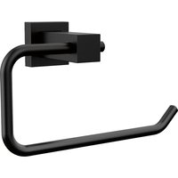  Paper Holder Bathroom Accessory - Matte Black