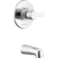  Flute Tub Faucet Trim Trim Kit - Chrome