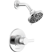  Flute Tub & Shower Faucet Trim Trim Kit - Chrome