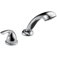  Roman Diverter With Handshower Tub Faucet - Chrome
