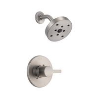  Compel Single Handle Shower Faucet - Brilliance Stainless