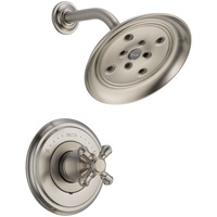  Cassidy Single Handle Shower Faucet - Brilliance Stainless