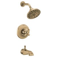  Dorval One Handle Tub & Shower Faucet - Brilliance Champagne Bronze