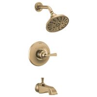  Dorval One Handle Tub & Shower Faucet - Brilliance Champagne Bronze