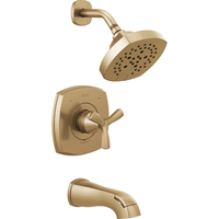  Stryke Tub & Shower Faucet Trim Trim Kit - Lumicoat Champagne Bronze