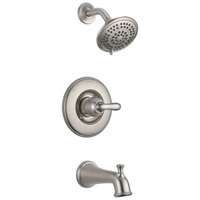  Linden One Handle Tub & Shower Faucet - Brilliance Stainless