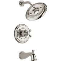  Cassidy One Handle Tub & Shower Faucet - Brilliance Polished Nickel