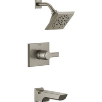  Pivotal One Handle Tub & Shower Faucet - Brilliance Stainless