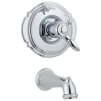  Victorian Wall Mount Whirlpool Faucet Tub Faucet - Chrome