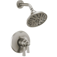  Dorval Single Handle Shower Faucet - Brilliance Stainless