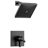  Zura Single Handle Shower Faucet - Matte Black