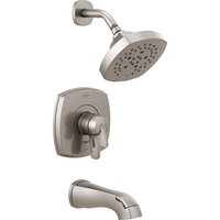  Stryke One Handle Tub & Shower Faucet - Brilliance Stainless