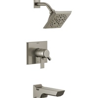  Pivotal One Handle Tub & Shower Faucet - Brilliance Stainless