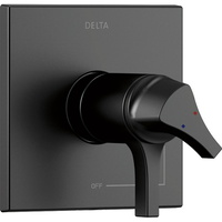  Zura Thermostatic / Volume Control Trim Trim Kit - Matte Black