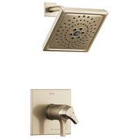  Zura Single Handle Shower Faucet - Brilliance Champagne Bronze