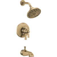  Dorval One Handle Tub & Shower Faucet - Brilliance Champagne Bronze