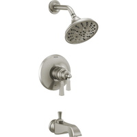  Dorval One Handle Tub & Shower Faucet - Brilliance Stainless