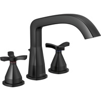  Stryke Deck Mount Tub Faucet - Matte Black