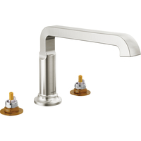  Tetra Tub Faucet Trim Trim Kit - Lumicoat Stainless