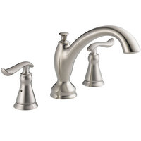  Linden Deck Mount Tub Faucet - Brilliance Stainless