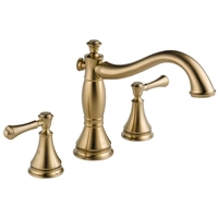 Cassidy Deck Mount Tub Faucet - Brilliance Champagne Bronze