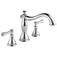  Cassidy Deck Mount Tub Faucet - Chrome