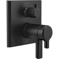  Pivotal Thermostatic / Volume Control Trim Trim Kit - Matte Black