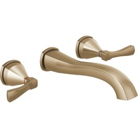  Stryke Wall Mount Bathroom Faucet Bathroom Faucet - Brilliance Champagne Bronze